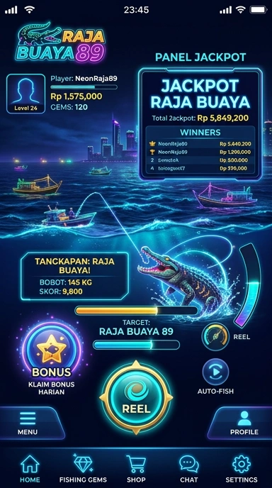 cadas138 — layar beranda